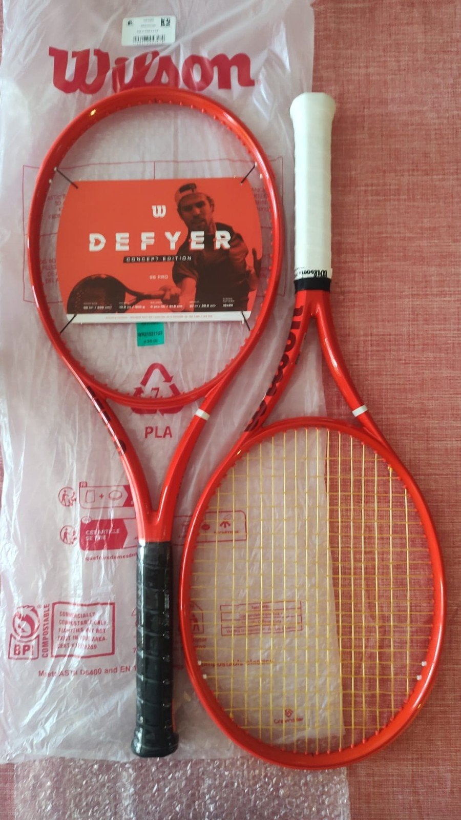 Wilson Defyre 98 Pro V1 Tennisracket - Grip 3, Ophalen of Verzenden, Racket, Wilson