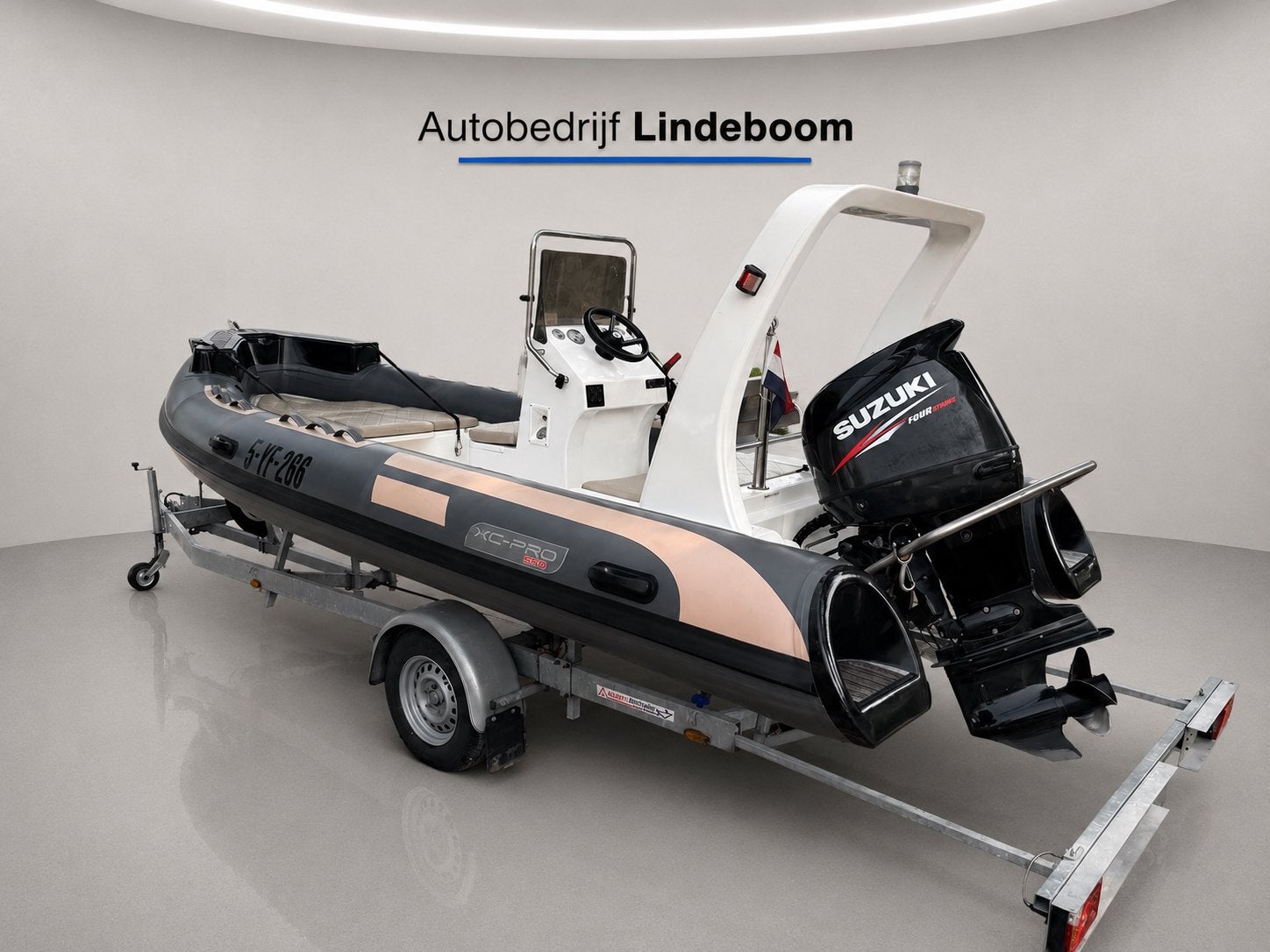 Rib / Rubberboot 2021  CX Pro 550 met 115 Pk Suzuki /Trailer, 2 m, 115 pk, Zonnedek, 40 cm