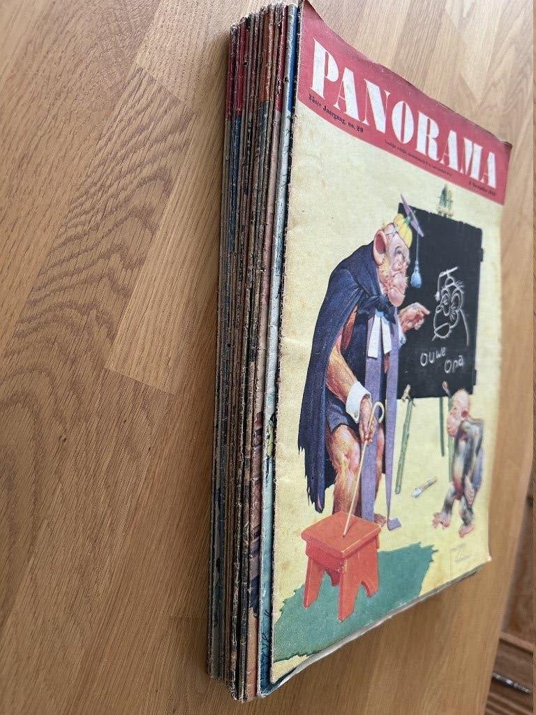 Panorama tijdschriften (1948, 1949, 1950) 16 stuks, Boeken, Ophalen, Gelezen
