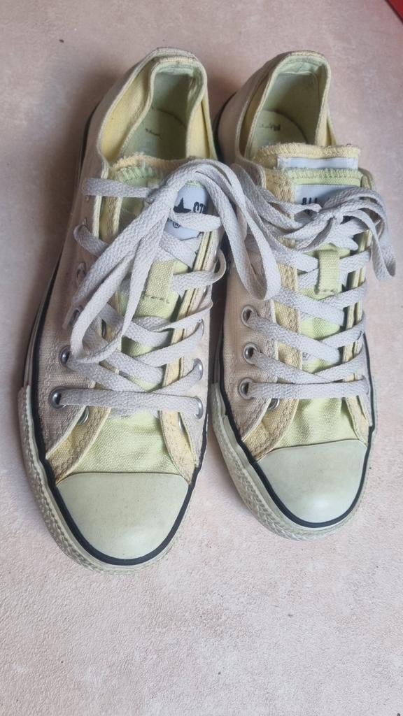 Converse All Star lage sneakers - Geel/Beige, Verzenden, Geel, Converse All Stars, Sneakers of Gympen