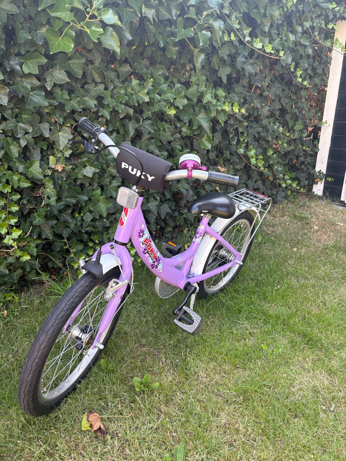 Puky kinderfiets paars - 18 inch, Ophalen, Gebruikt, Terugtraprem, 16 tot 20 inch