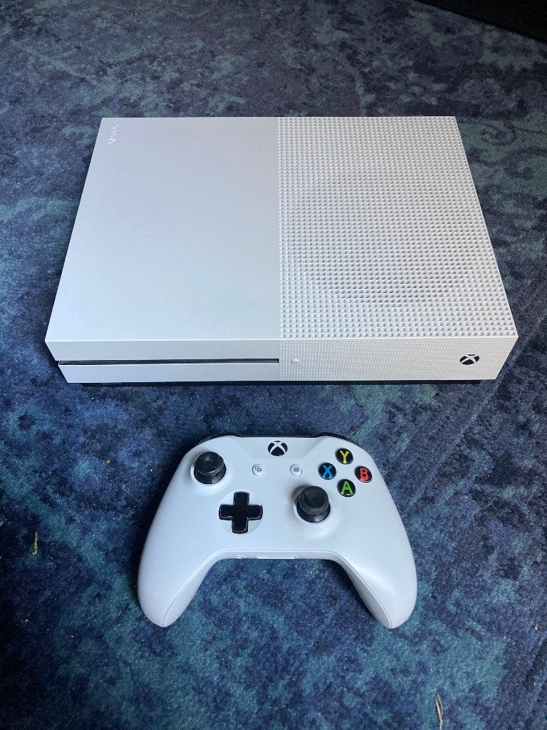 xbox one s incl controller en 8 spellen, Met games, Xbox One S, Ophalen of Verzenden, Zo goed als nieuw