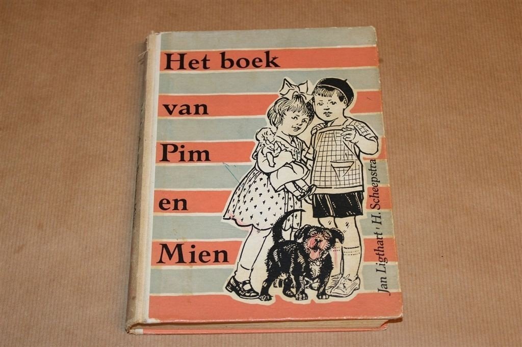 Pim en Mien [1966] — Ligthart & Scheepstra [1e Druk], Ophalen of Verzenden, Gelezen