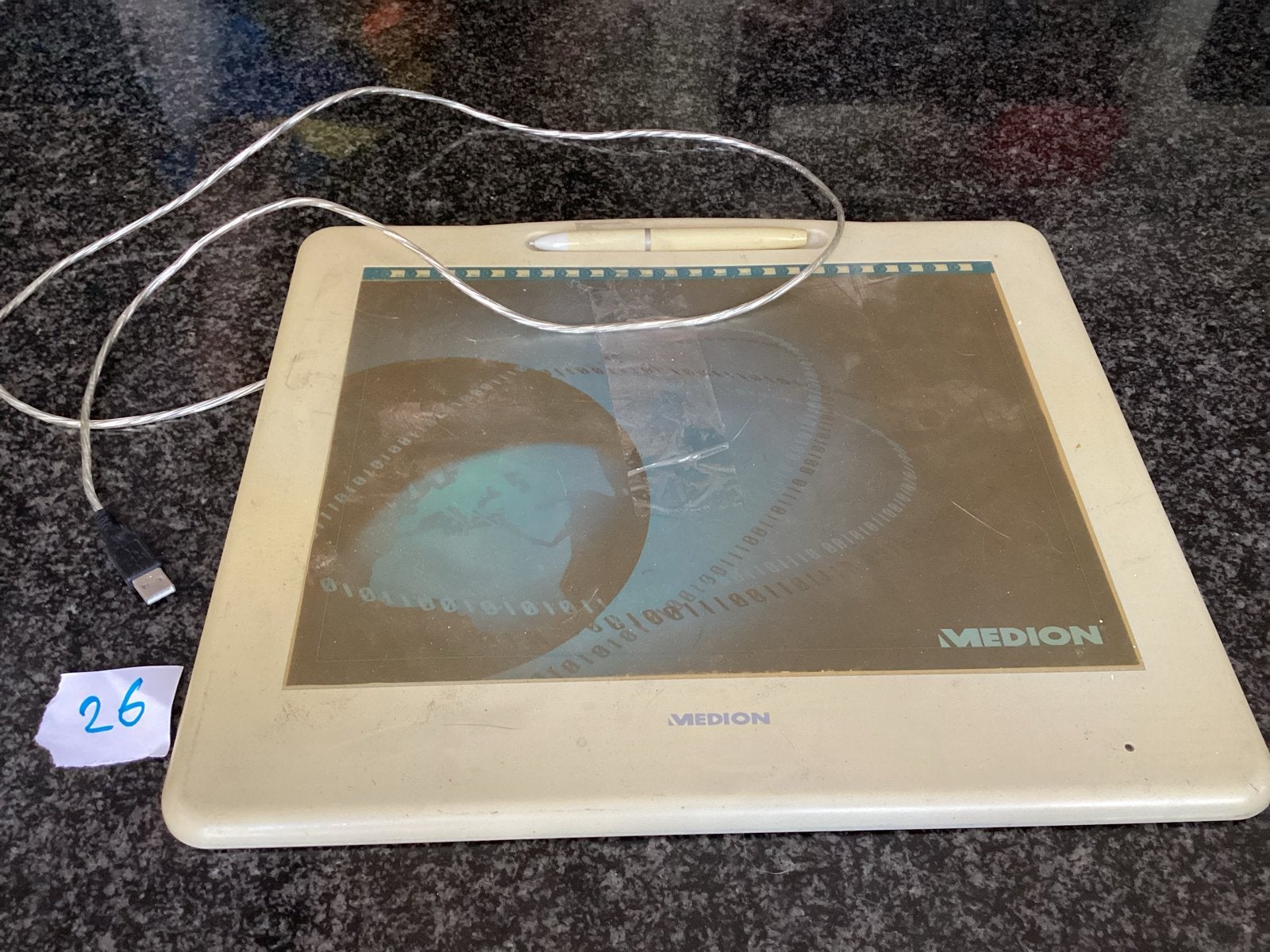 Medion Grafisch Tekentablet met Pen - Bedraad usb, Ophalen of Verzenden, Gebruikt, Bedraad