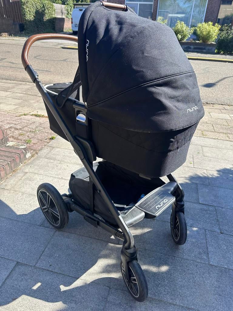 Kinderwagen + Reiswieg (Nuna Mixx Next) | Complete Set, Ophalen, Gebruikt, Maxi-Cosi, Met autostoeltje