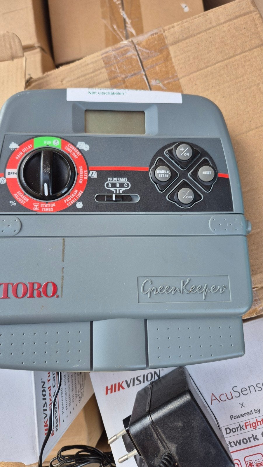 Toro GreenKeeper beregeningscomputer, Ophalen, Zo goed als nieuw