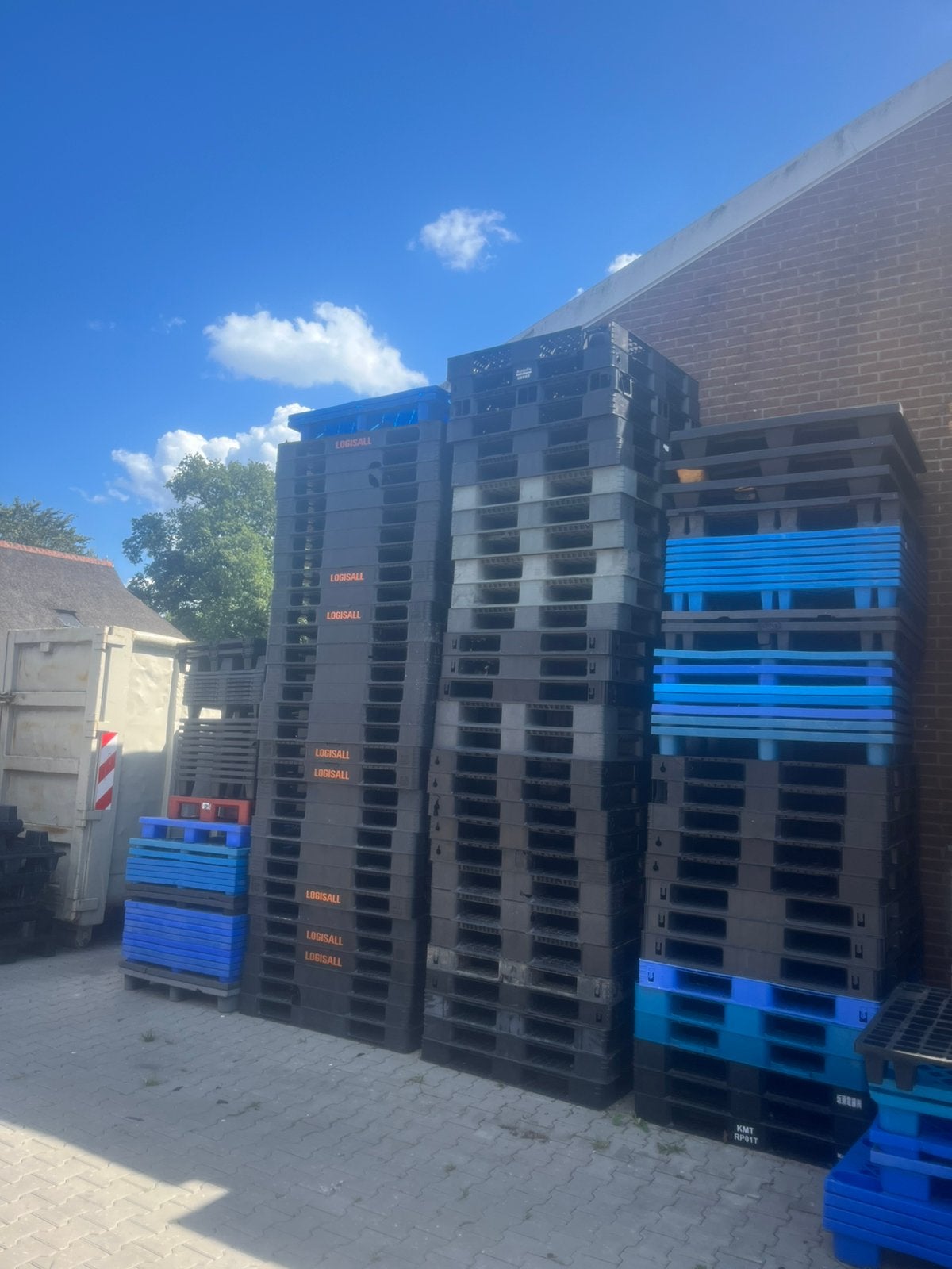 Partij plastic/kunststoffen pallets, Ophalen, 100 cm of meer, 60 cm of meer, Overige typen