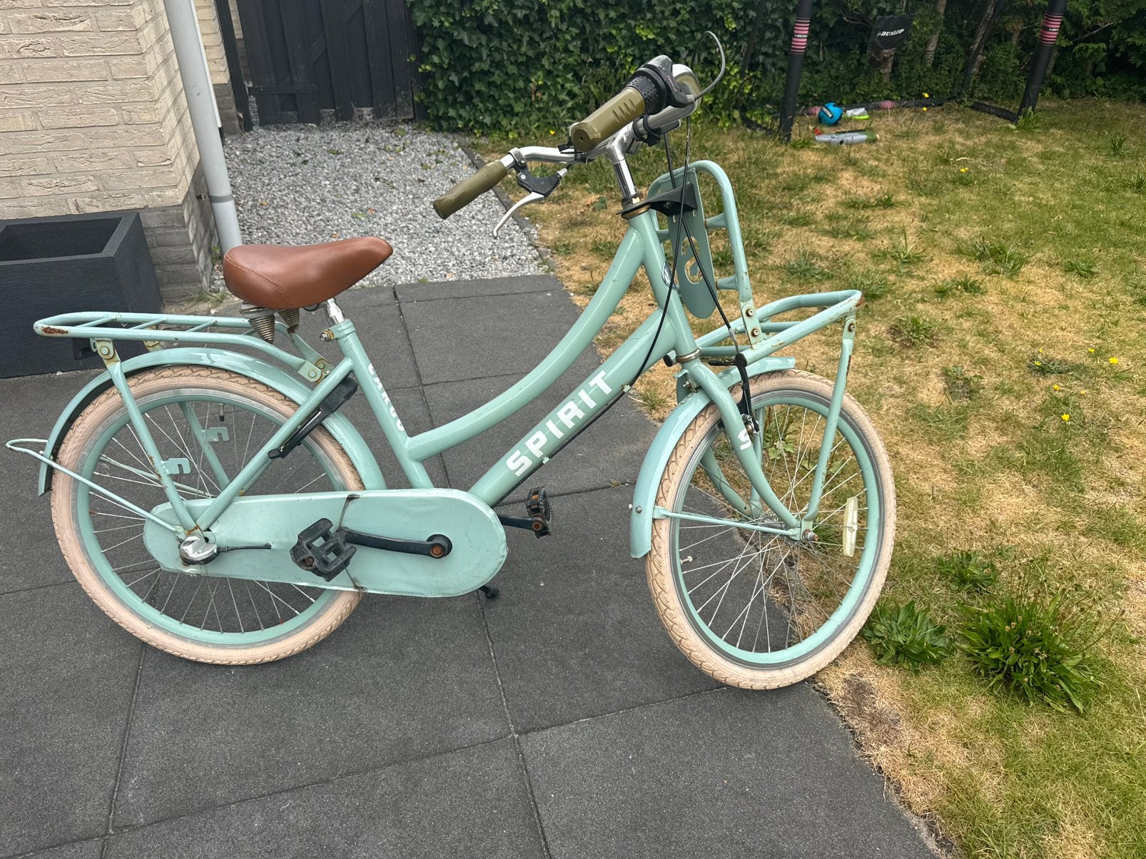 Nette Spirit 22 inch kinderfiets, Ophalen, 22 inch, Gebruikt, Velgrem