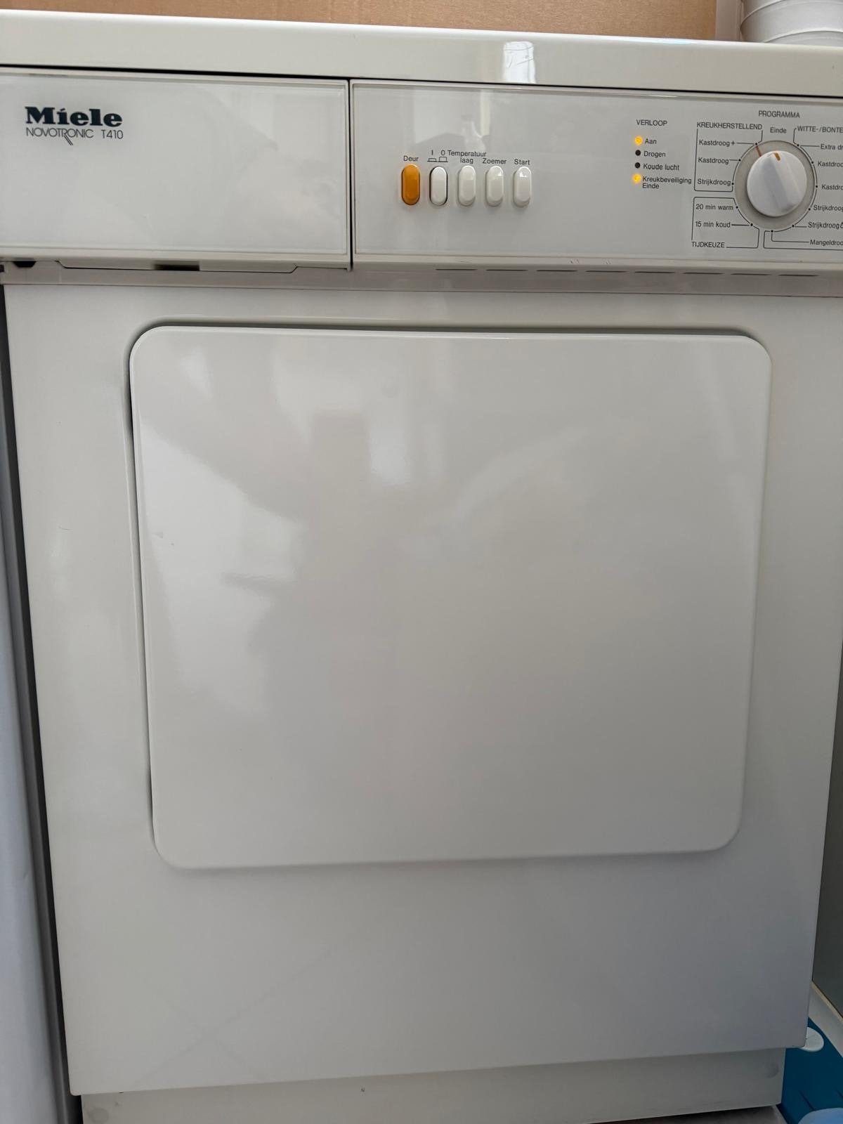 Miele Novotronic T410 Wasdroger - Goede Staat, Ophalen, 6 tot 8 kg, Gebruikt, Luchtafvoer