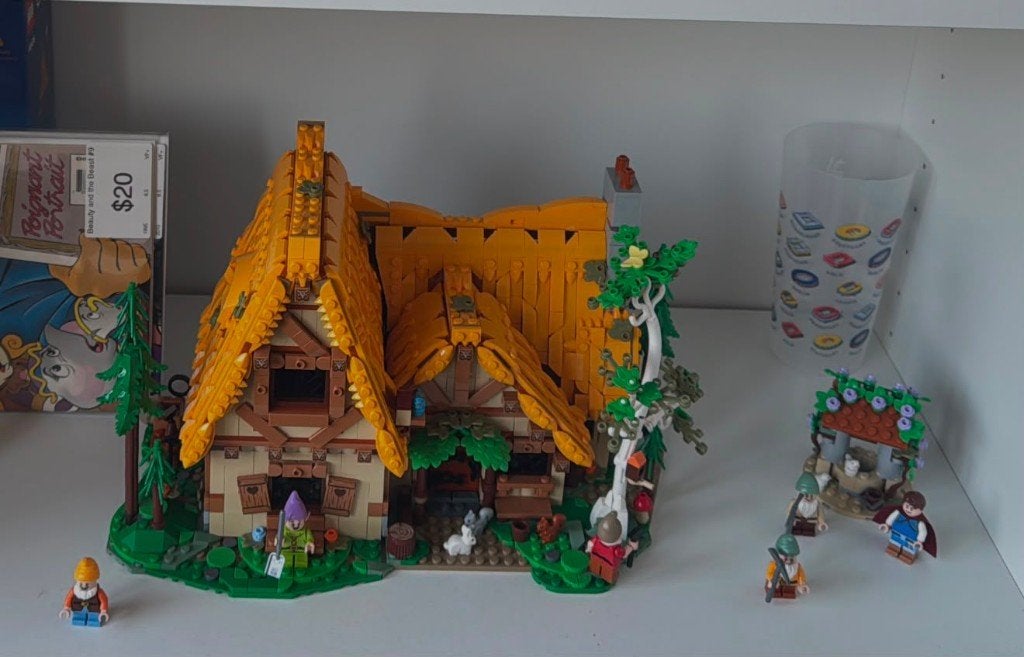 LEGO set Sneeuwwitje, Kinderen en Baby's, Speelgoed | Duplo en Lego, Lego, Ophalen of Verzenden, Zo goed als nieuw, Complete set