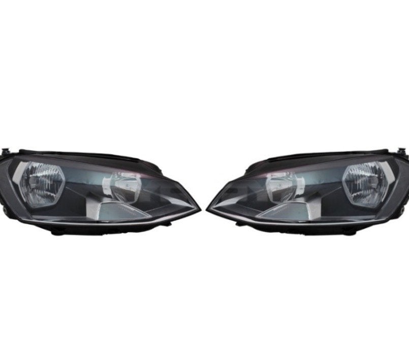 Golf 7 2013 koplampen links en rechts, Ophalen of Verzenden, Gebruikt, Volkswagen