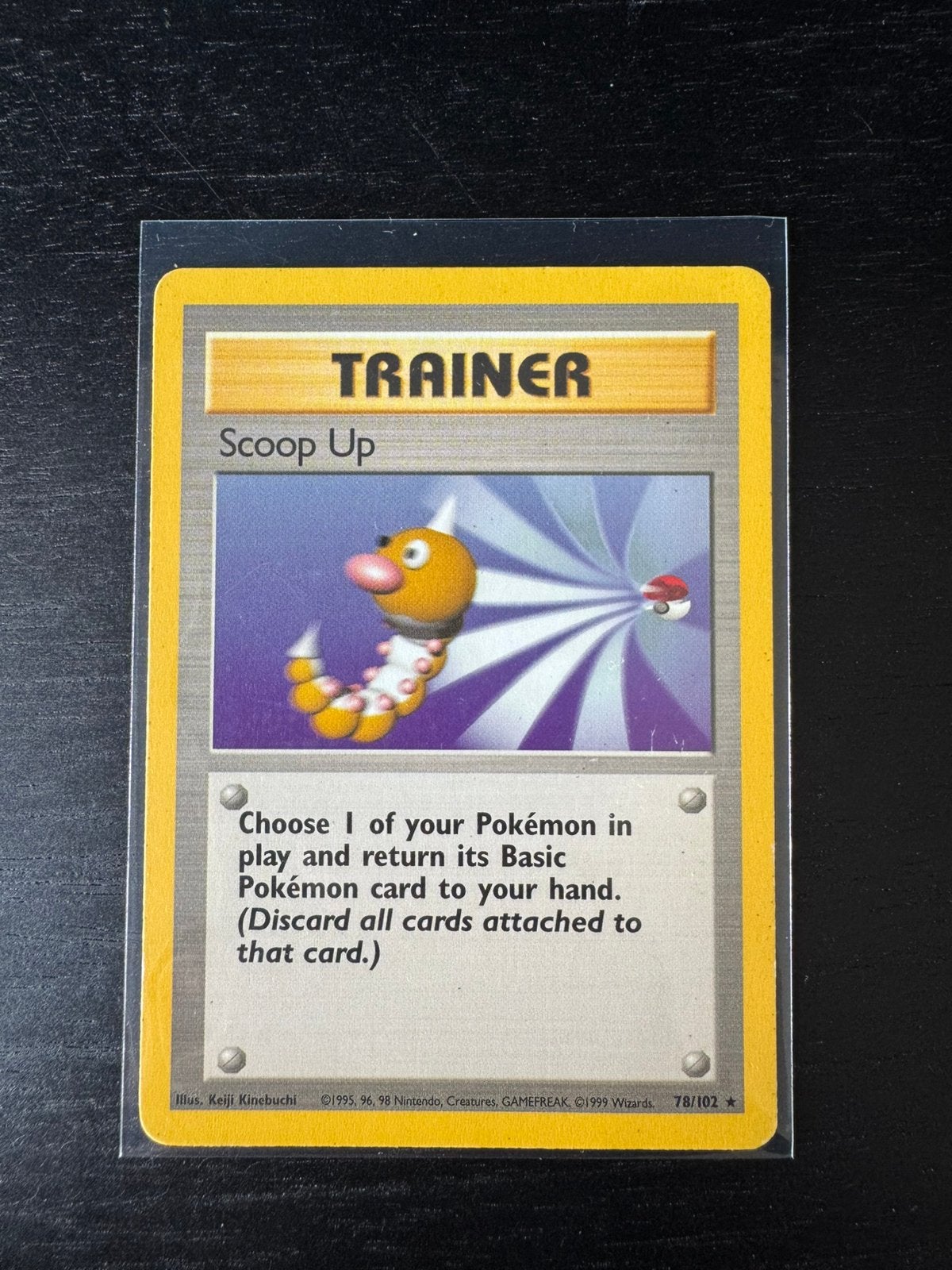 Scoop Up Trainer, base set, rare, Ophalen of Verzenden, Zo goed als nieuw
