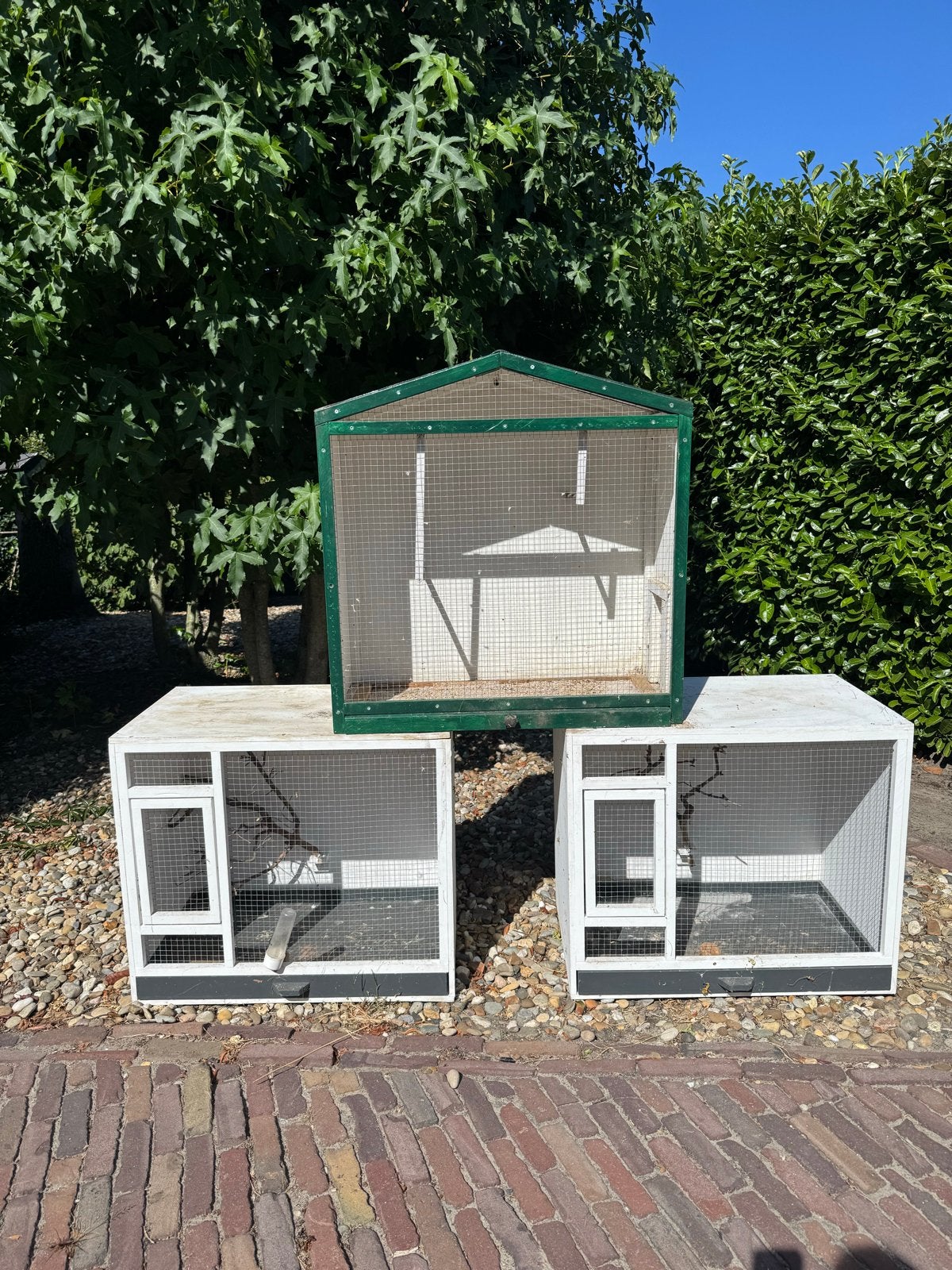 Vogelkooien, Ophalen, Gebruikt, Hout, Broedkooi of Kweekkooi