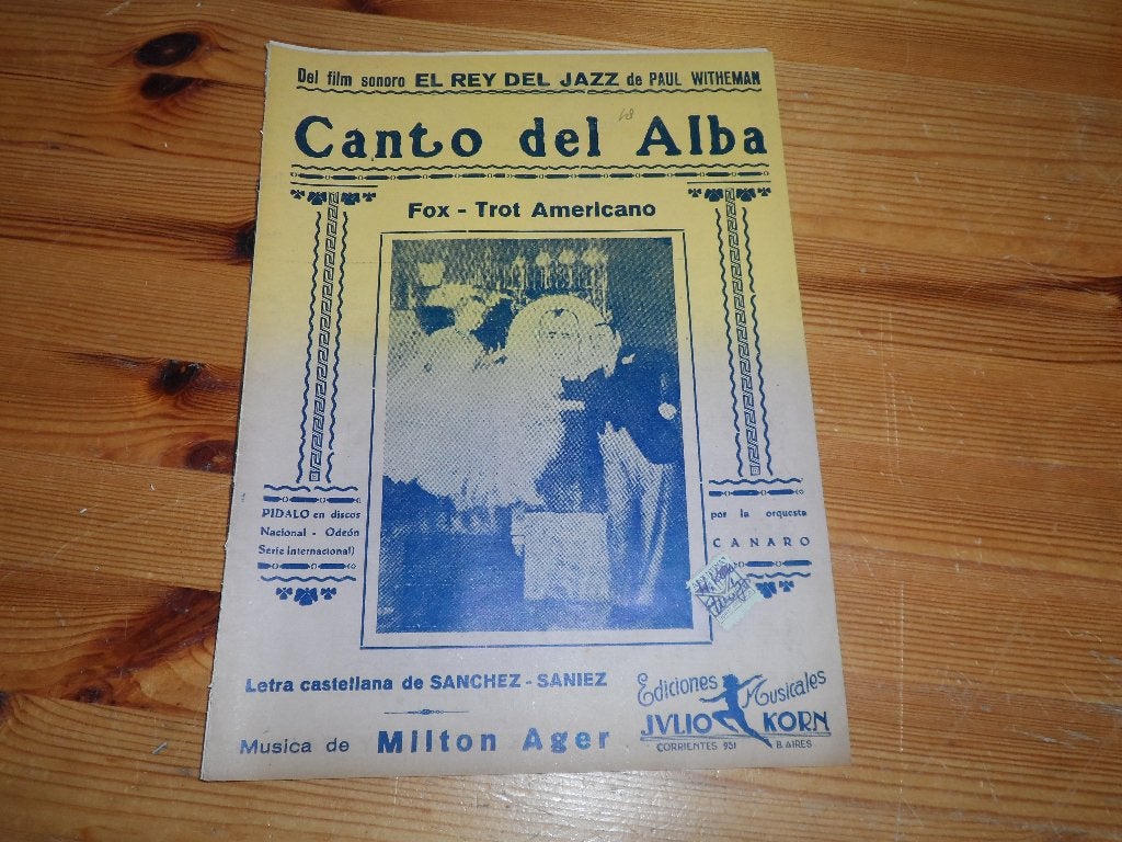Canto del alba - milton ager, Muziek en Instrumenten, Bladmuziek, Piano, Gebruikt, Ophalen of Verzenden, Artiest of Componist
