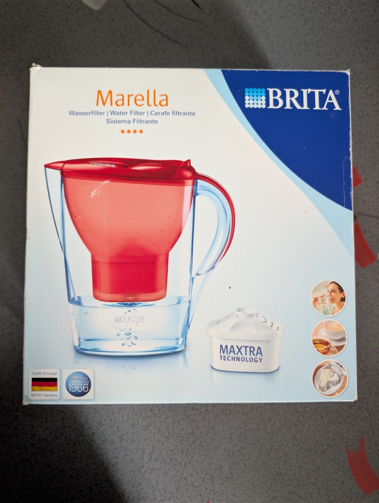 Brita Marella Cool rood, Ophalen of Verzenden, Zo goed als nieuw