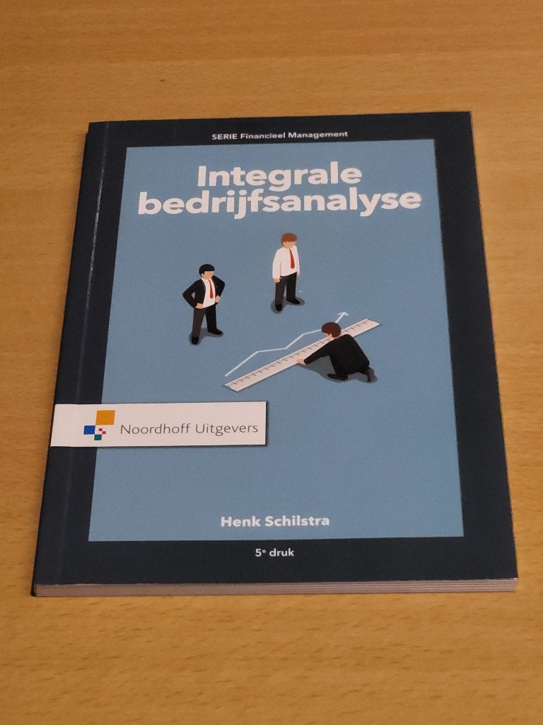 Integrale Bedrijfsanalyse, Ophalen of Verzenden, Zo goed als nieuw, Economie en Marketing