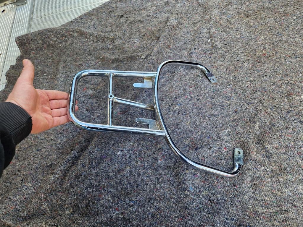 Rek tbv montage topkoffer op vespa lx 50 - 125 cc achterrek, Ophalen, Gebruikt, Overige typen, Vespa
