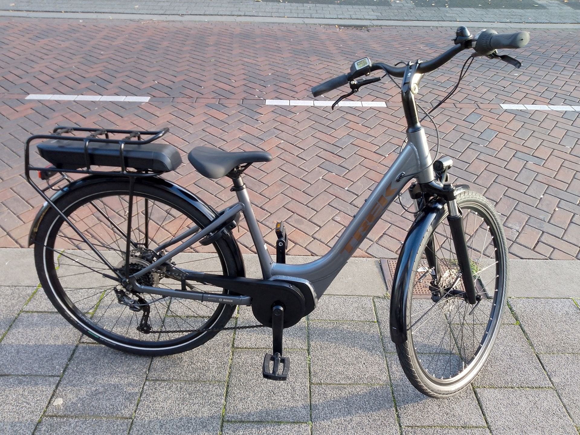 Trek Verve +1 d44 elektrische damesfiets Bosch middenmotor, Overige merken, Gebruikt, -, -