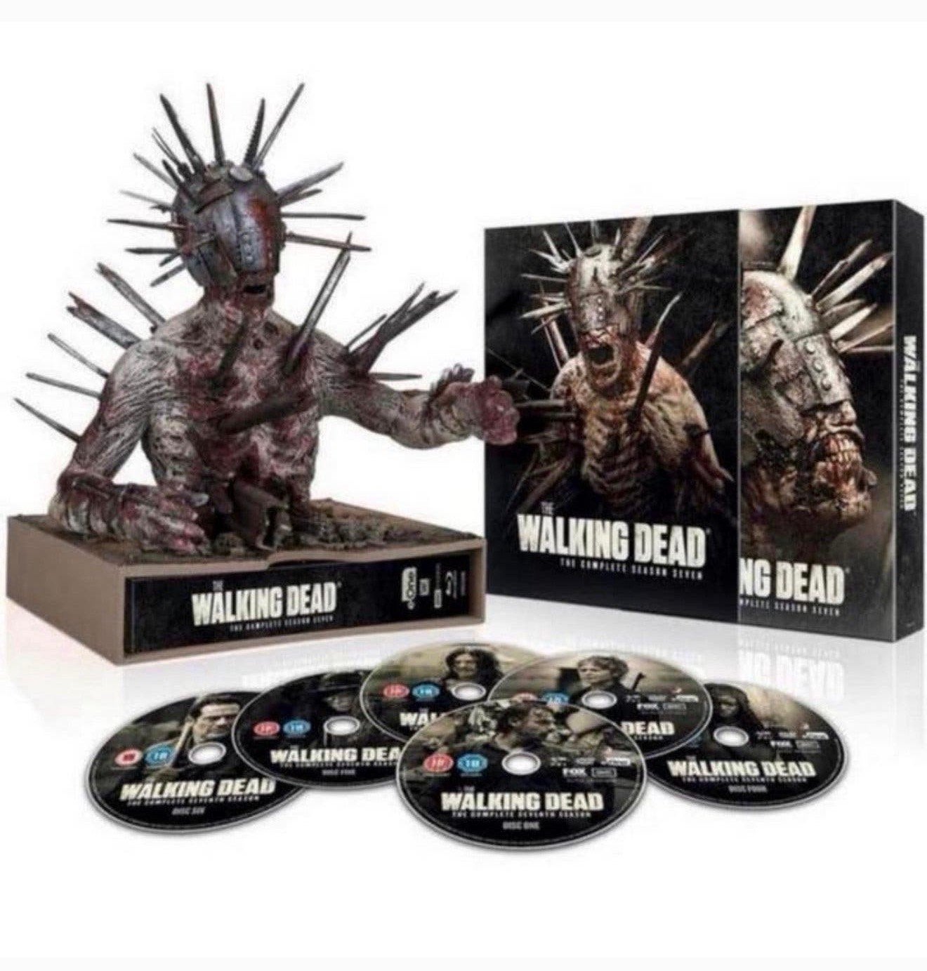 The Walking Dead Seizoen 7 Gelimiteerde Spike Walker Blu-ray, P, Boxset, P, Ophalen of Verzenden