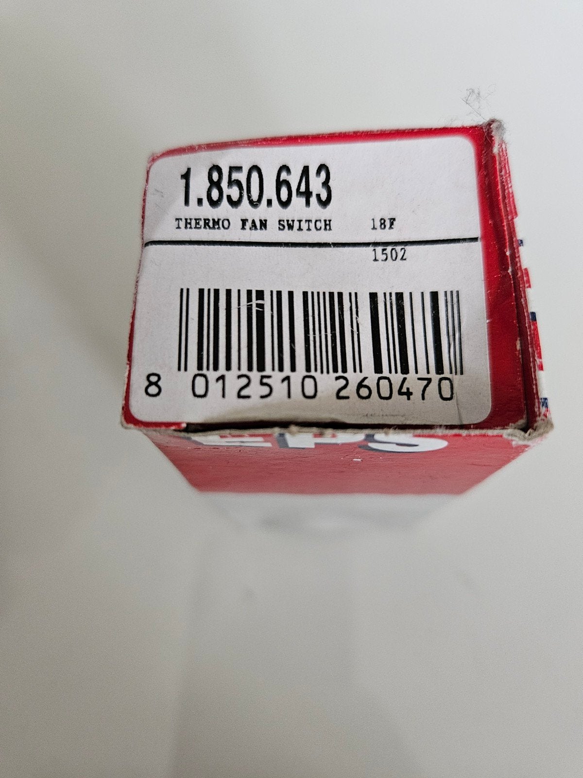 EPS Thermo Fan Switch 1.850.643, Ophalen of Verzenden, Nieuw