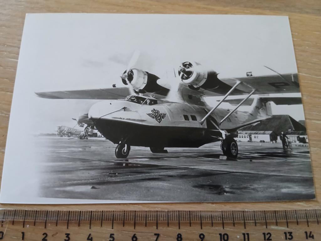 PBY Catalina PK-OPA Vliegboot KLM Vliegtuig Luchtvaart Foto, Verzamelen, Ophalen of Verzenden, Zo goed als nieuw, Overige onderwerpen