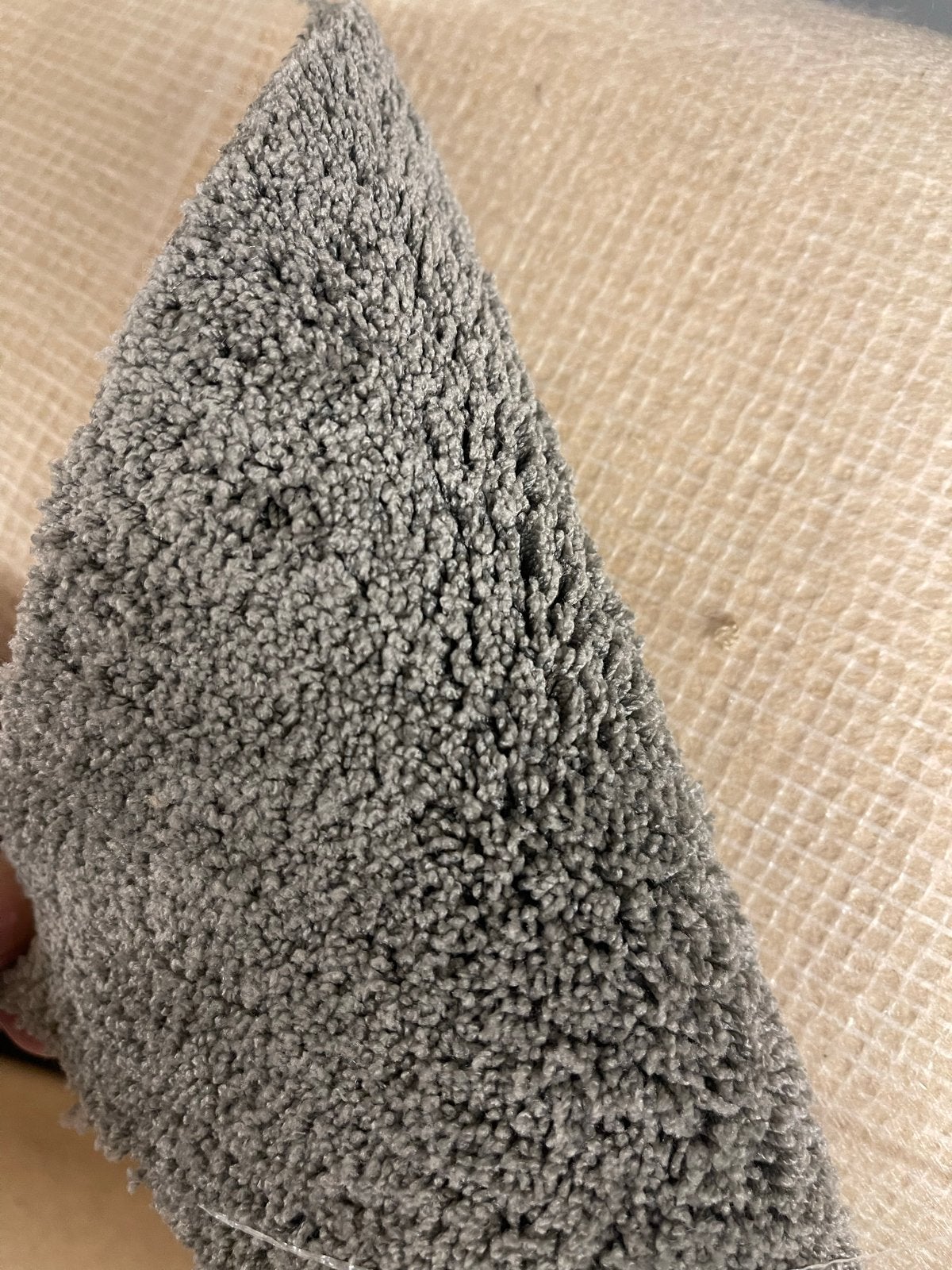 Restant hoogpolig tapijt grijs 173x284 cm, Ophalen, 150 tot 200 cm, 200 cm of meer, Zo goed als nieuw