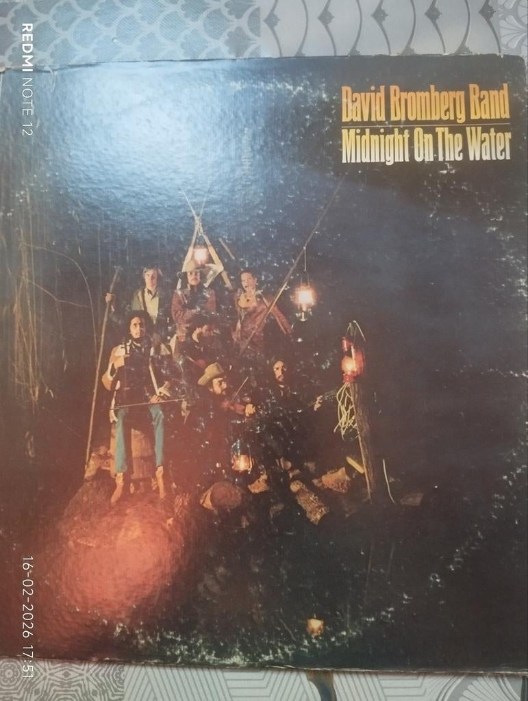 DAVID BROMBERG BAND -Midnight on the water, Ophalen of Verzenden, Gebruikt, Overige formaten, Poprock