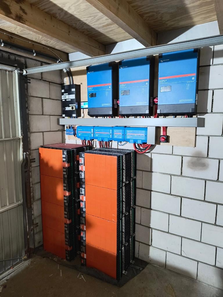 LiFePO4 accu's 12volt, 24volt en 54volt, Ophalen, Gebruikt, Overige typen, 200 wattpiek of meer