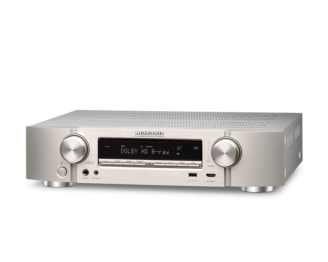 Marantz NR1604 Zilver, Audio, Tv en Foto, Versterkers en Receivers, Ophalen, Zo goed als nieuw, Marantz