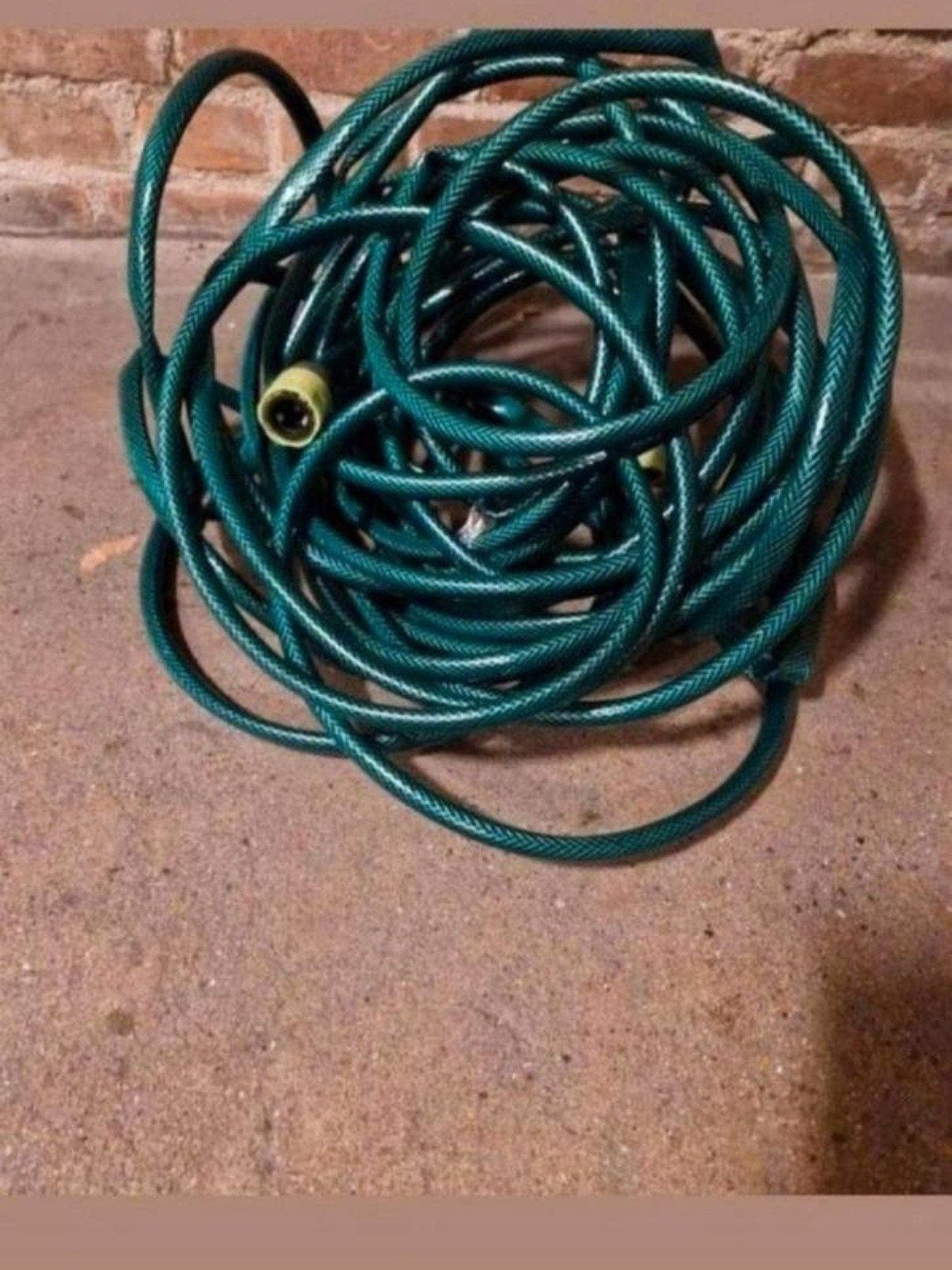 Te koop, Tuinslang met beidekant mondtop., Ophalen