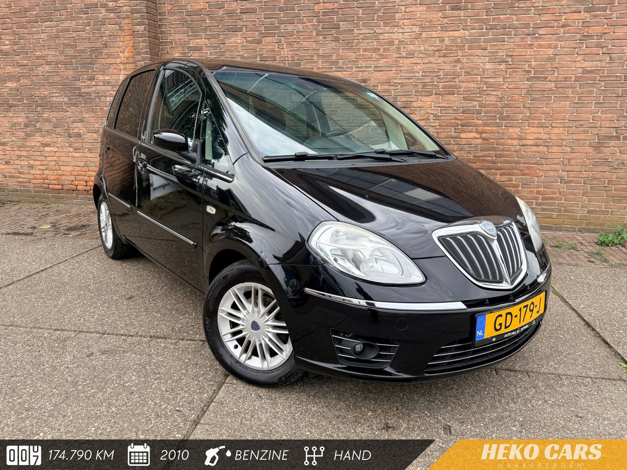 Lancia Musa 1.4-16V Oro SenS·Airco·Cruise·LM velgen all s, Auto's, Voorwielaandrijving, Euro 5, Gebruikt, 400 kg