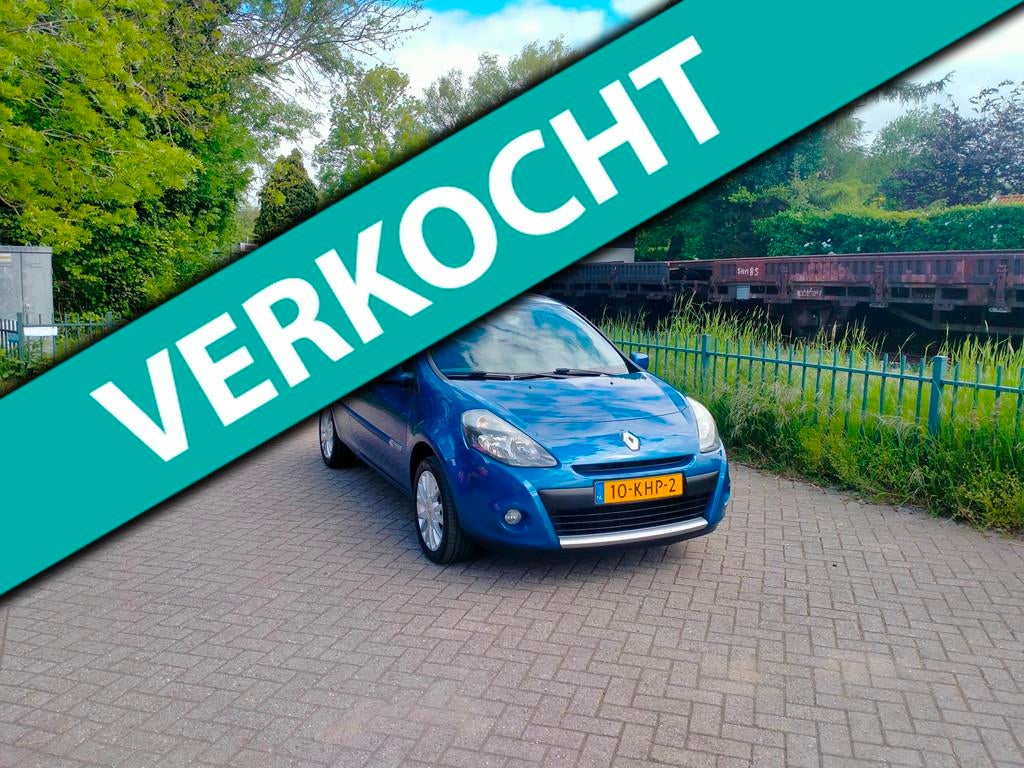 Renault Clio 1.6 Dynamique airco navi cruise trekhaak ALLINP, Auto's, Renault, Voorwielaandrijving, Gebruikt, Zwart, 4 cilinders