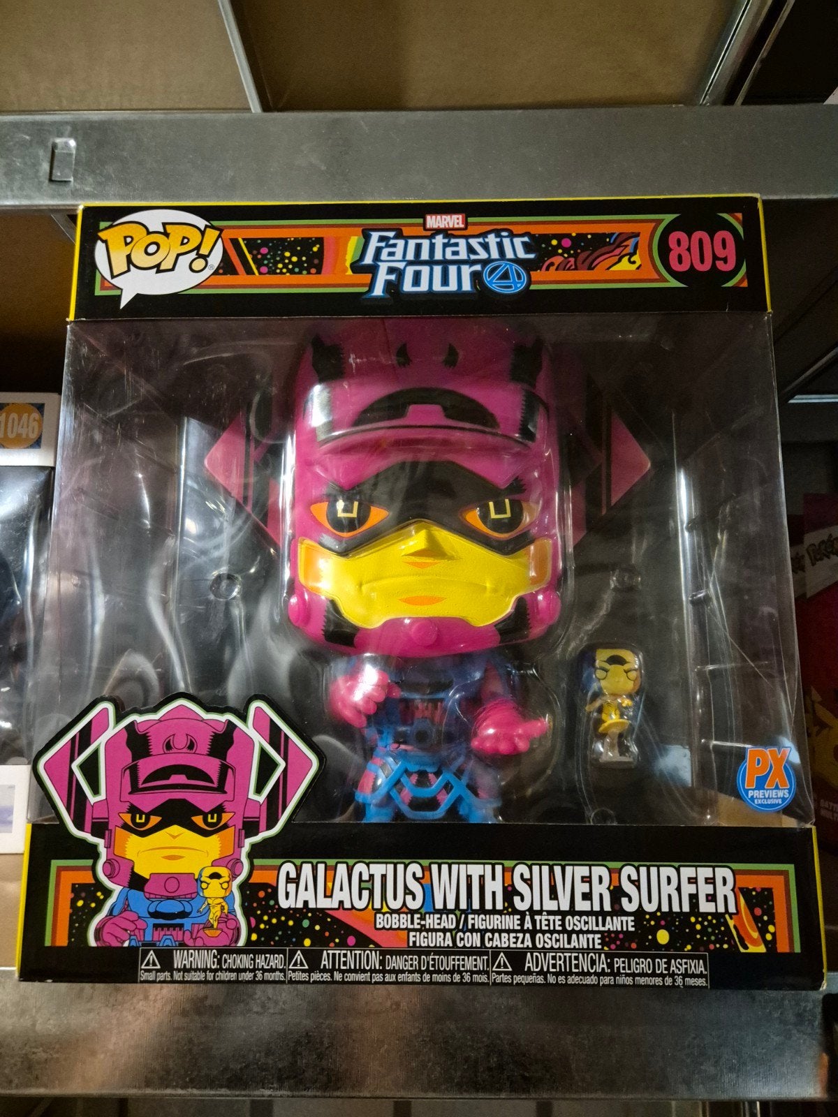 Funko Pop! Galactus with Silver Surfer Fantastic Four, Ophalen of Verzenden