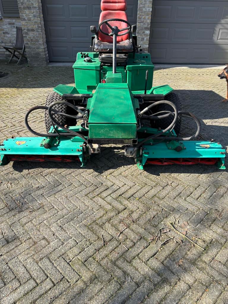 2x Ransomes Kooimaaier 213D - Professionele Grasmaaiers, Tuin en Terras, Ophalen, Gebruikt, Benzine-grasmaaier, 50 cm of meer
