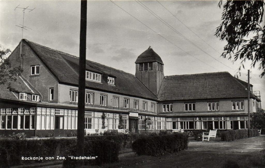 Rockanje aan Zee, Vredeheim - 1963 gelopen, Ophalen of Verzenden, 1960 tot 1980, Gelopen, Zuid-Holland