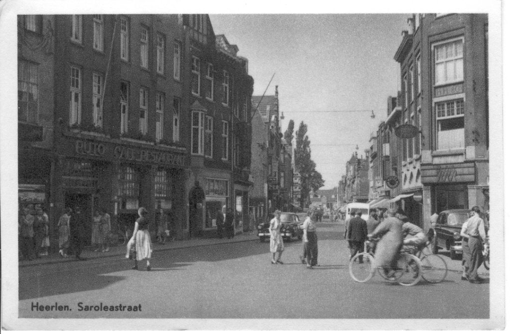 Heerlen    Saroleastraat, Ophalen of Verzenden, 1940 tot 1960, Gelopen, Limburg