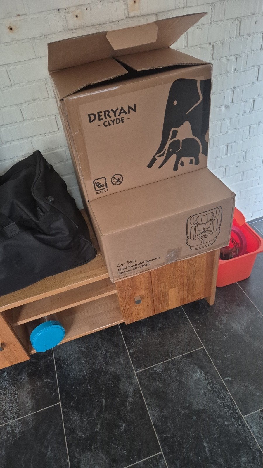 DeRyan Clyde Autostoel - Zo goed als nieuw, Ophalen, Zo goed als nieuw, 0 t/m 18 kg, Overige merken