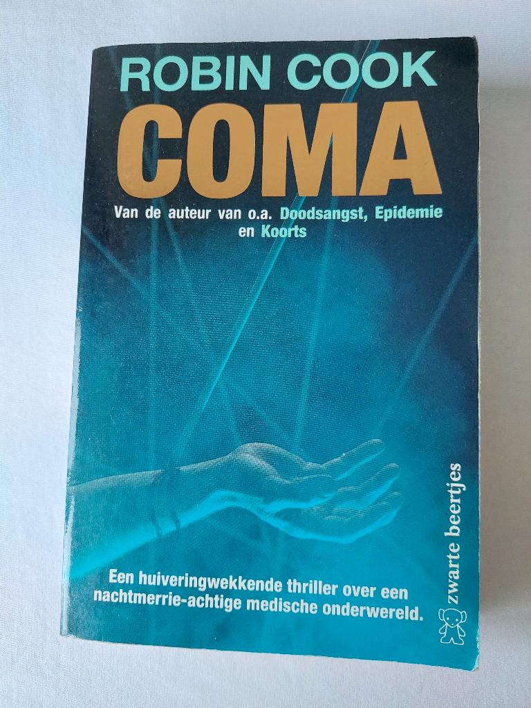 COMA - Medische thriller van Robin Cook, Boeken, Thrillers, Ophalen of Verzenden, Zo goed als nieuw, Robin Cook, Nederland