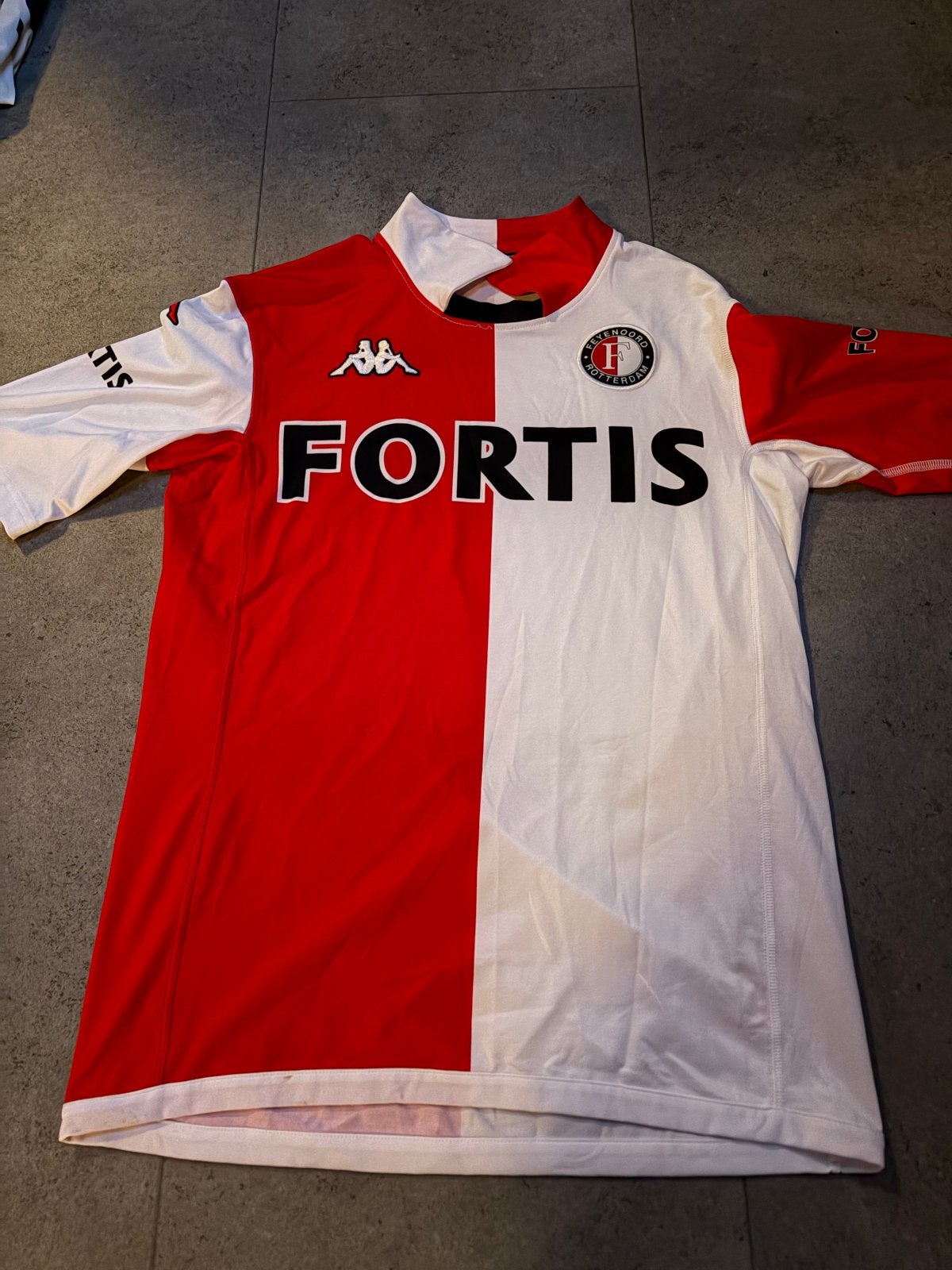 Feyenoord thuisshirt 2005/2006 - Maat M, Ophalen, Maat 48/50 (M), Zo goed als nieuw, Voetbal