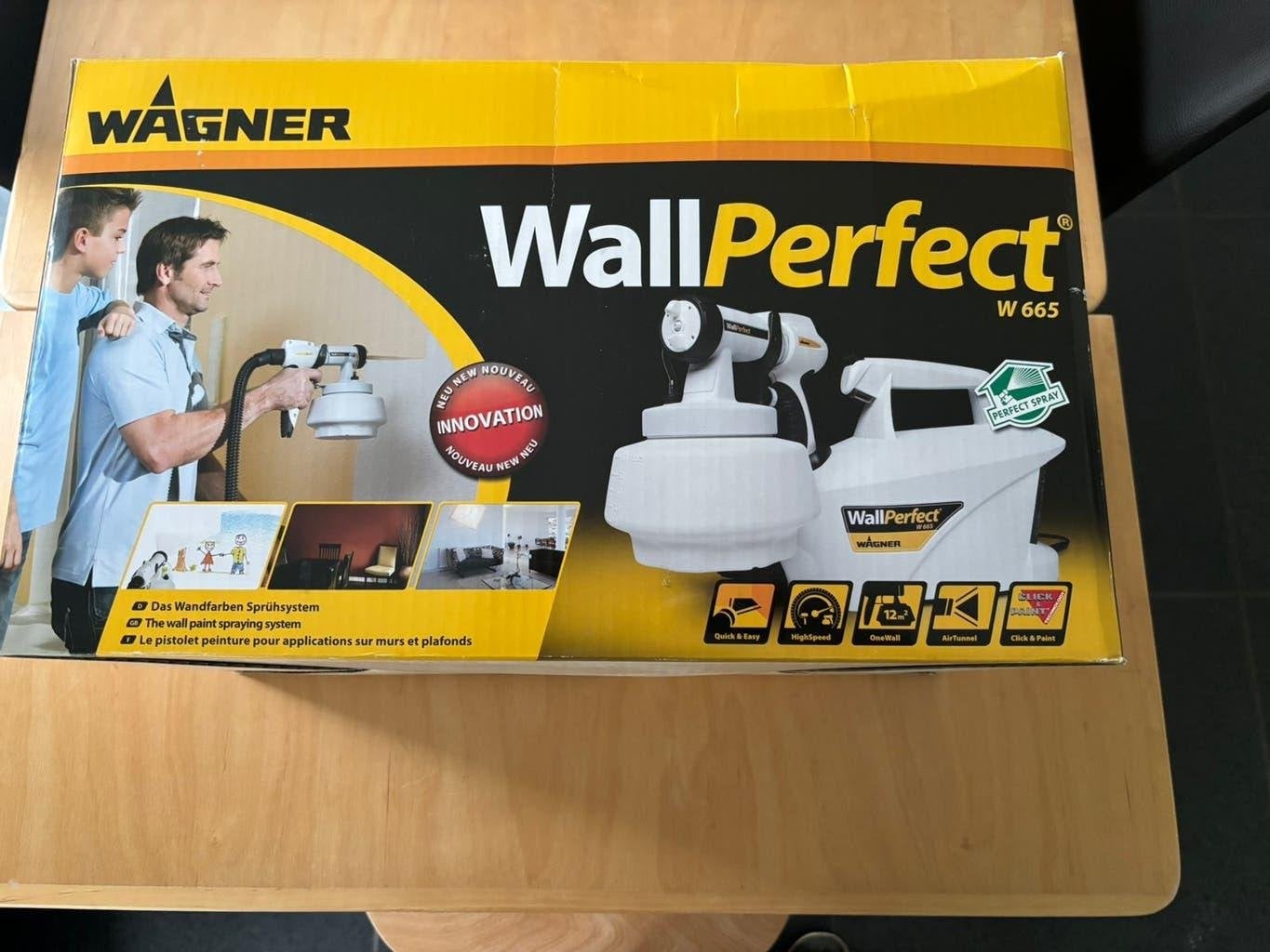Wagner wallperfect nieuw, Ophalen of Verzenden, Nieuw, Verfspuit of Verfpomp