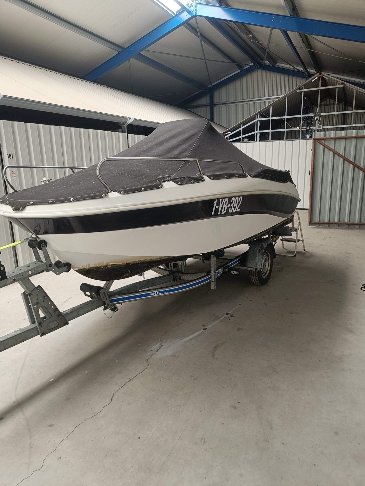 Consoleboot Remus 450 met Evinrude ETEC 40 PK en trailer, Ophalen, Overige merken, Gebruikt, 30 tot 50 pk
