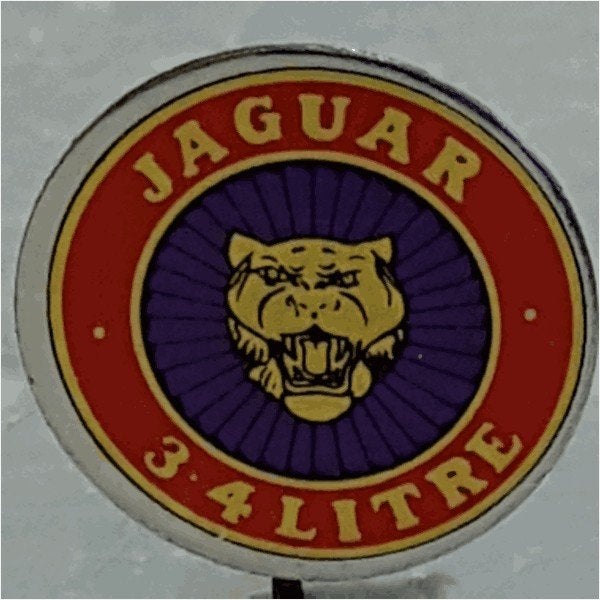 SP0016 Speldje Jaguar 3,4 litre, Ophalen of Verzenden, Gebruikt, Overige onderwerpen