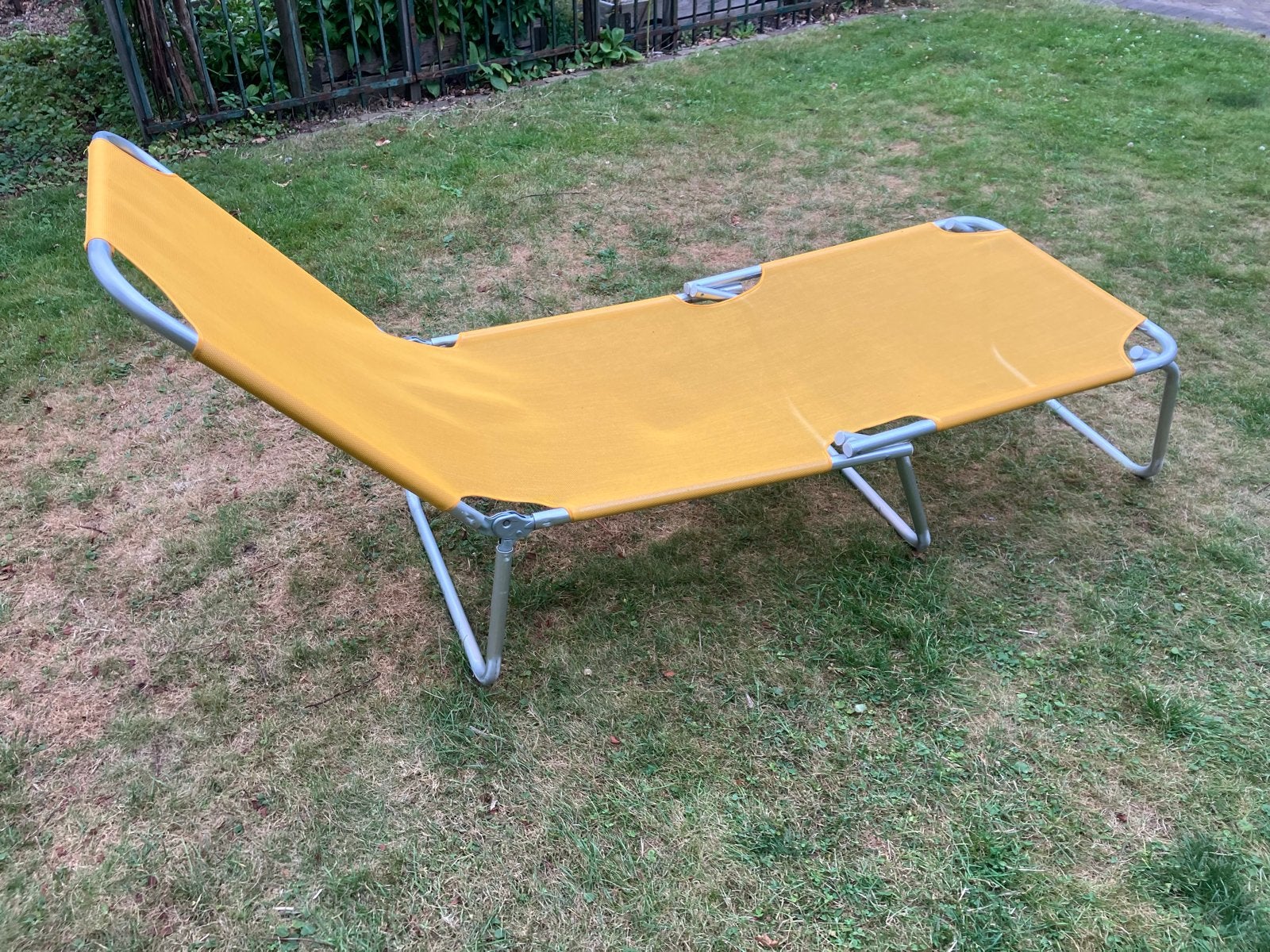 Ligbed/ Stretcher - Zo goed als nieuw met aluminium frame, Ophalen of Verzenden, Zo goed als nieuw, Overige