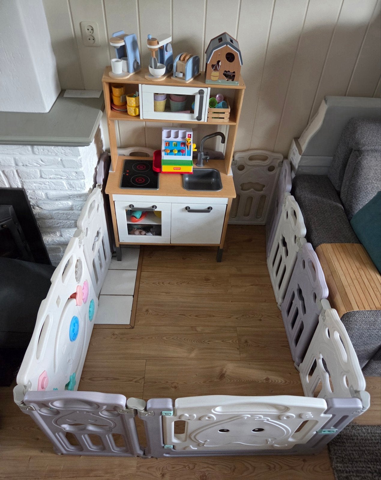 Grondbox / Speelbox - veel gebruikt., Kinderen en Baby's, Boxen, Ophalen, Gebruikt, Overige vormen