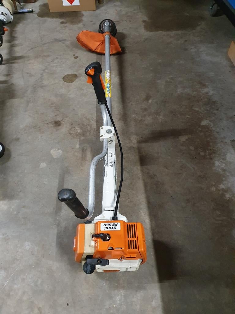 Stihl fs 550 bosmaaier, Ophalen, Gebruikt