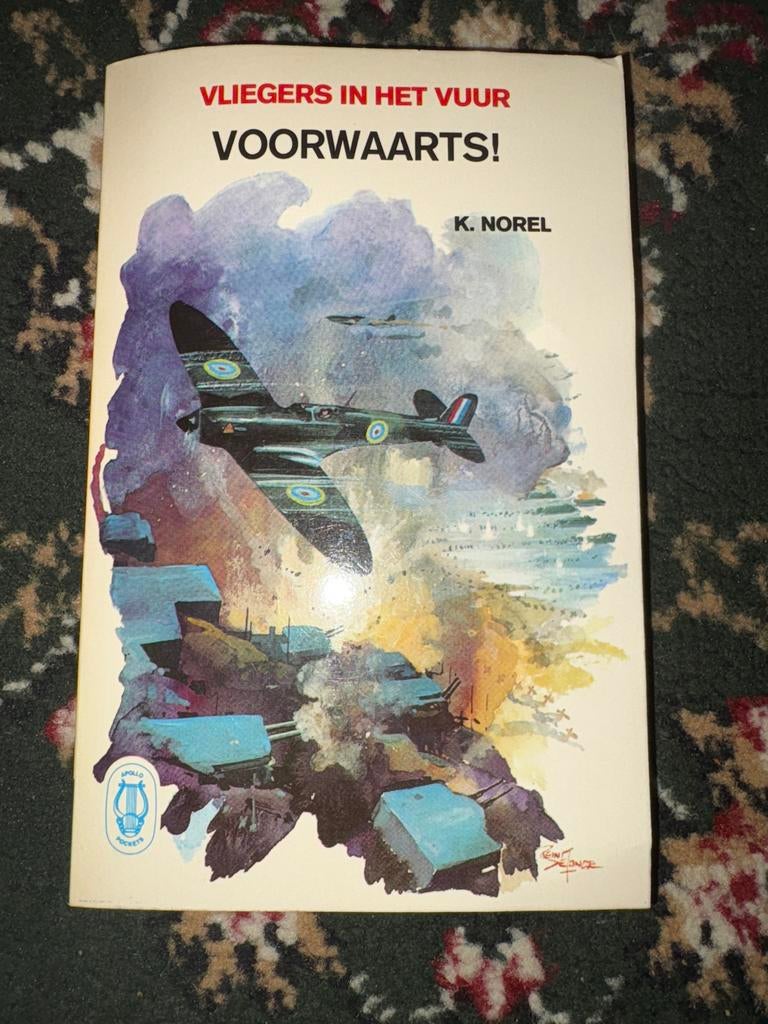 Vliegers in het vuur: Voorwaarts! - K. Norel, Ophalen of Verzenden, Tweede Wereldoorlog, Gelezen, Luchtmacht