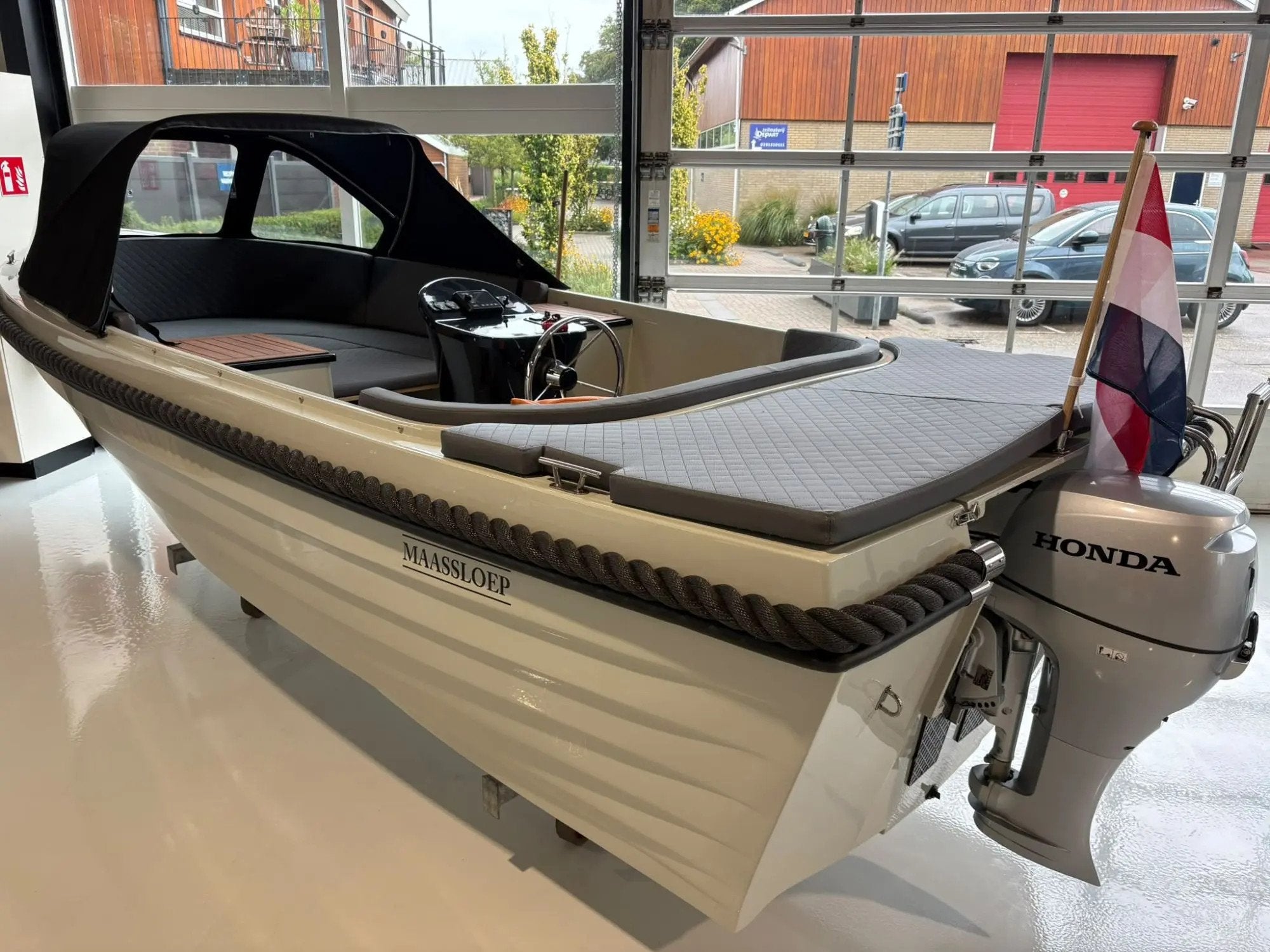 Maassloep 540 - 10PK honda - NIEUW DEMO!!, Watersport en Boten, Overige typen, Overige brandstoffen, Maassloep, 2 m