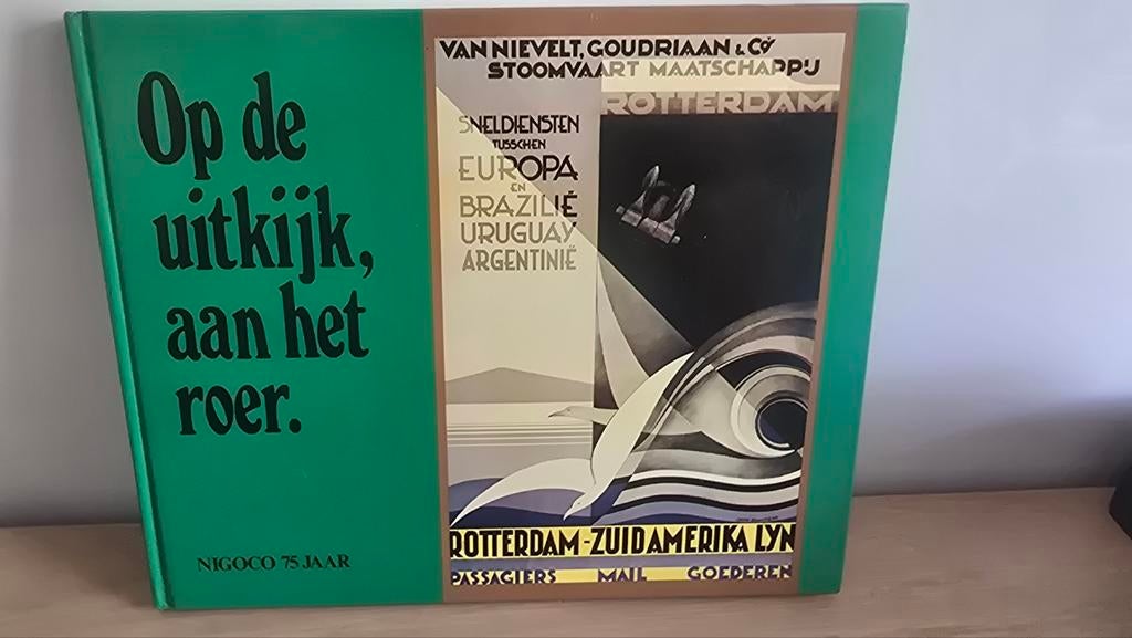 Op de uitkijk, aan het roer - NIGOCO 75 JAAR, Ophalen of Verzenden