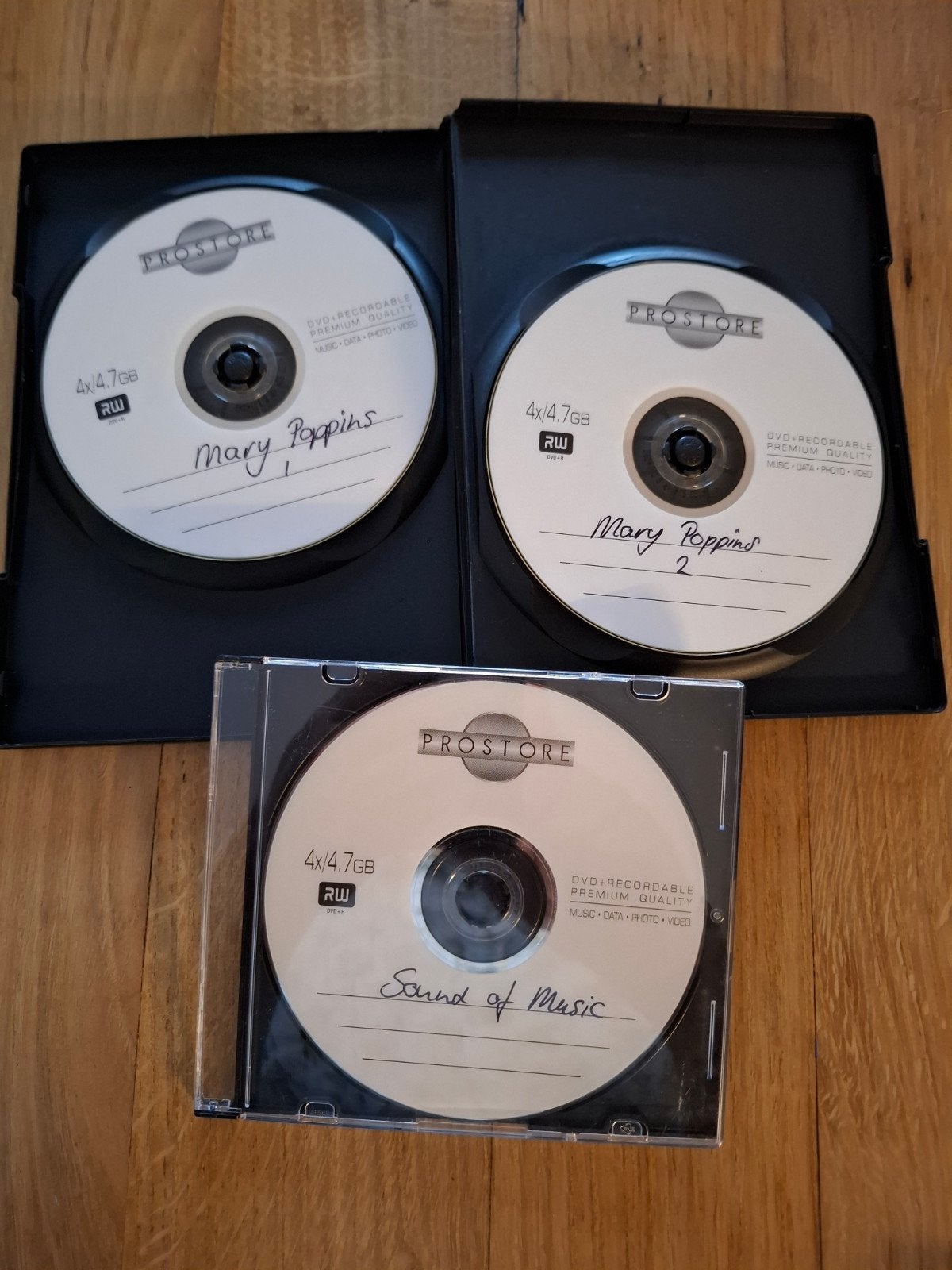 Mary Poppins 1 & 2 en Sound of Music op DVD, Cd's en Dvd's, Alle leeftijden, Ophalen of Verzenden, Gebruikt