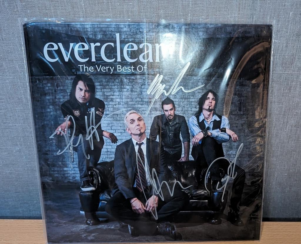 Everclear LP signed sleeve - gesigneerd, Verzamelen, Ophalen, Cd of Plaat, Gesigneerd